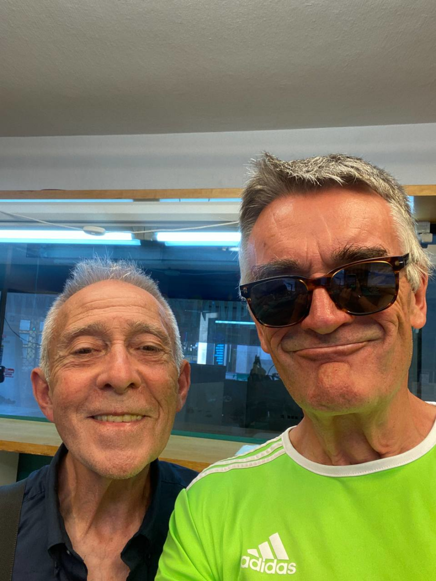 Photo of Hector Berenguer and Robbie Cassels.